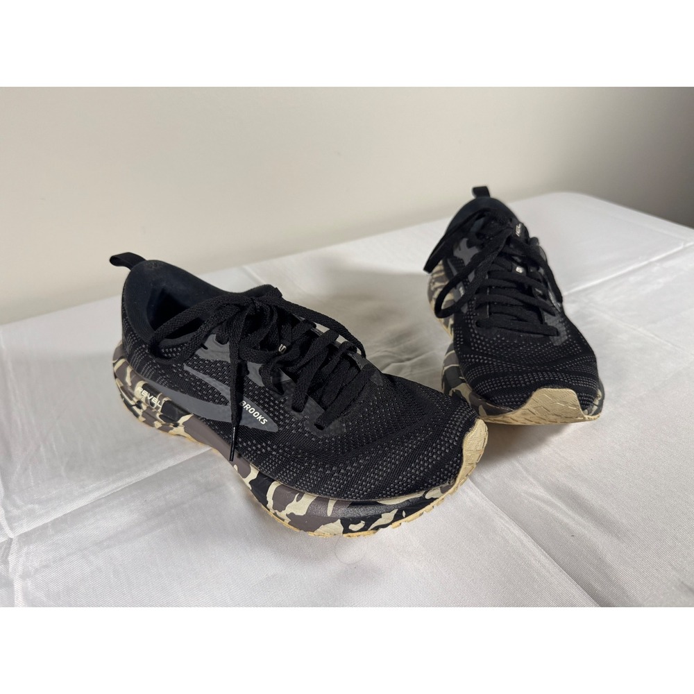 Brooks Revel 6 Womens Black Camo Running Shoes 1203861B073 Sneakers